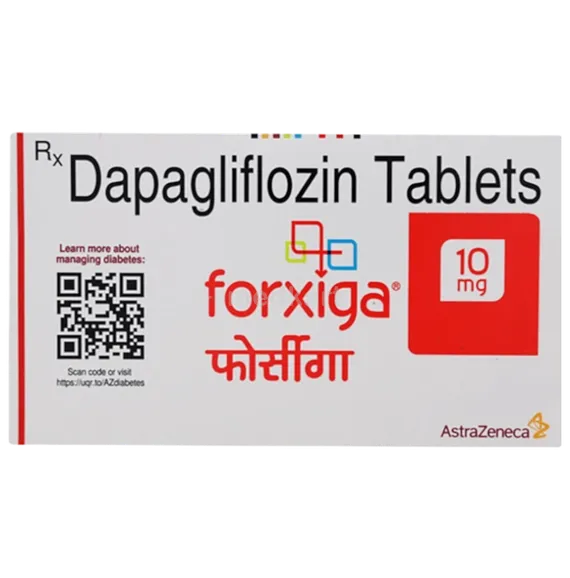 forxiga 10mg tablet 14's